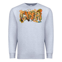 Heather Grey fall cna Premium Sweatshirt - CowGirlArtShop
