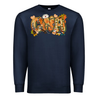 Navy fall cna Premium Sweatshirt - CowGirlArtShop