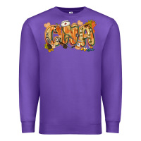 Purple fall cna Premium Sweatshirt - CowGirlArtShop