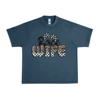 Midnight Navy race wife Urban Heavy Tee - MaliasSmallBusiness