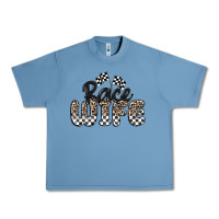 Pebble Blue race wife Urban Heavy Tee - MaliasSmallBusiness