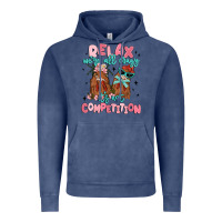 Vintage Denim relax we're all crazy it's not competition Vintage Hoodie - MaliasSmallBusiness