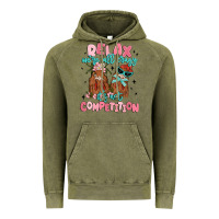 Vintage Olive relax we're all crazy it's not competition Vintage Hoodie - MaliasSmallBusiness