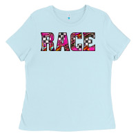 Baby Blue race Ladies Tee - JahusDesignShop