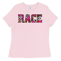 Bubblegum Pink race Ladies Tee - JahusDesignShop