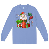 Colony Blue ho ho ho gnome santa coffee cup Long Sleeve Tee - MaliasSmallBusiness