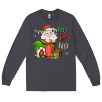 Smoke ho ho ho gnome santa coffee cup Long Sleeve Tee - MaliasSmallBusiness