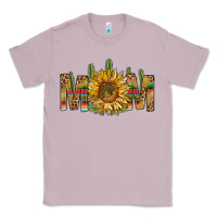Lilac western mom with sunflower Classic Tee - NancyCooperArtShop