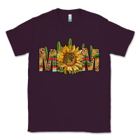 Plum western mom with sunflower Classic Tee - NancyCooperArtShop