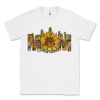 White western mom with sunflower Classic Tee - NancyCooperArtShop