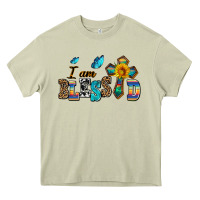 Mossy ı am blessed Heavy Core Tee - AdoDesignShop
