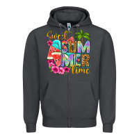 Smoke sweet summer time Zipper Hoodie - NancyCooperArtShop