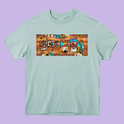 Nurse Heavy Core Tee Designed By Jahusdesignshop