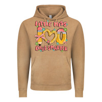 Vintage Camel little miss 100 days smarter Vintage Hoodie - MaliasSmallBusiness