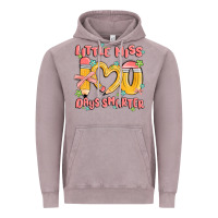 Vintage Zinc little miss 100 days smarter Vintage Hoodie - MaliasSmallBusiness