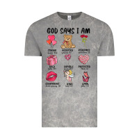 Cloud Rock god says i am valentine's day Vintage Tee - MaliasSmallBusiness