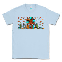 Dusty Blue thankful turkey Classic Tee - JahusDesignShop