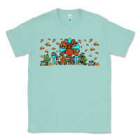 Seafoam thankful turkey Classic Tee - JahusDesignShop