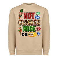 Nutcracker Mode On Heavyweight Sweatshirt | Teevron