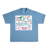 Pebble Blue doctor life Urban Heavy Tee - MaliasSmallBusiness