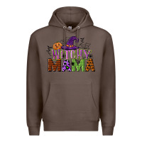 Coffee witchy mama Premium Hoodie - CowGirlArtShop
