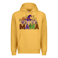 Mustard witchy mama Premium Hoodie - CowGirlArtShop