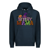Navy witchy mama Premium Hoodie - CowGirlArtShop