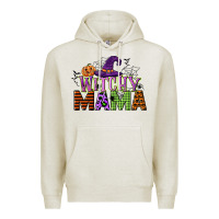 Oatmeal Heather witchy mama Premium Hoodie - CowGirlArtShop