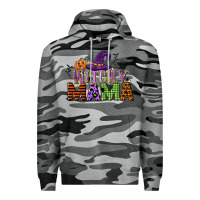 Slate Camo witchy mama Premium Hoodie - CowGirlArtShop