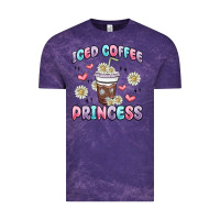Cloud Purple iced coffee princess Vintage Tee - MaliasSmallBusiness