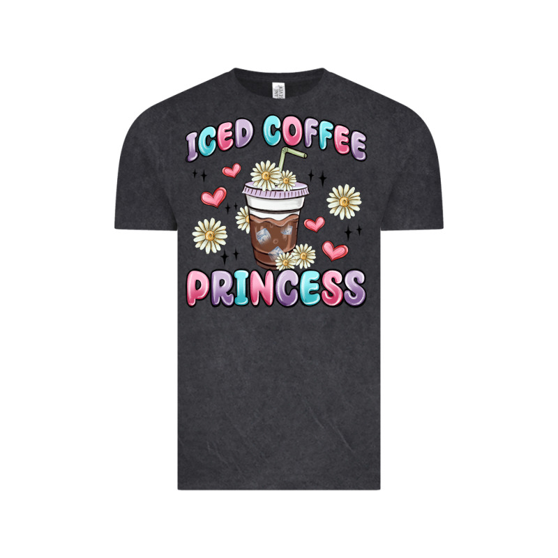 Iced Coffee Princess Vintage Tee by MaliasSmallBusiness | Teevron