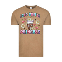 Vintage Coffee iced coffee princess Vintage Tee - MaliasSmallBusiness