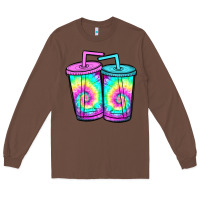 Chestnut tie dye loaded tea Long Sleeve Tee - JahusDesignShop