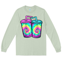 Matcha tie dye loaded tea Long Sleeve Tee - JahusDesignShop