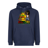 Navy i am black history juneteenth Heavyweight Hoodie - CowGirlArtShop