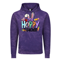 Cloud Purple one hoppy teacher Vintage Hoodie - MaliasSmallBusiness