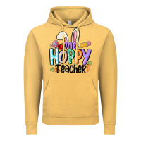 Vintage Mustard one hoppy teacher Vintage Hoodie - MaliasSmallBusiness