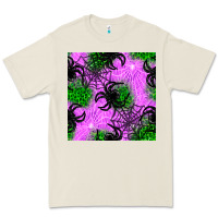Bone halloween spider green leopard seamless pattern Premium Tee - BundleAndBundleShop