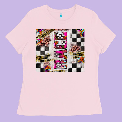 Race Ladies Tee Designed By Jahusdesignshop