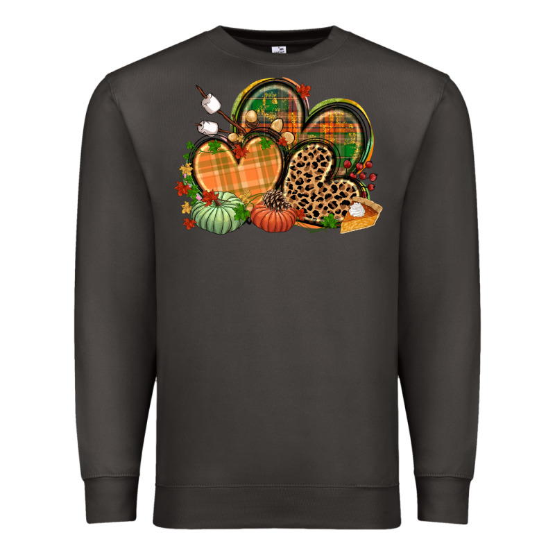 Fall Heart Premium Sweatshirt by CowGirlArtShop | Teevron