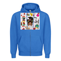 True Royal afro teacher life Zipper Hoodie - NancyCooperArtShop
