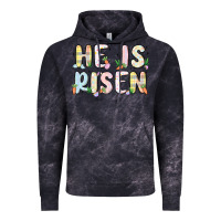 Cloud Black he is risen Vintage Hoodie - MaliasSmallBusiness