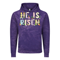 Cloud Purple he is risen Vintage Hoodie - MaliasSmallBusiness