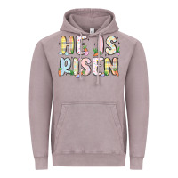 Vintage Zinc he is risen Vintage Hoodie - MaliasSmallBusiness