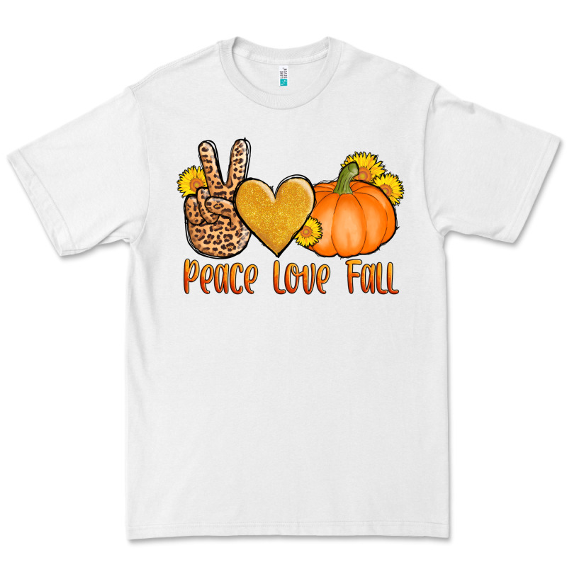 Peace Love Fall Premium Tee by AdoDesignShop | Teevron