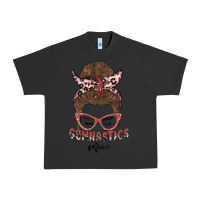Pigment Black gymnastics mom Urban Heavy Tee - MaliasSmallBusiness