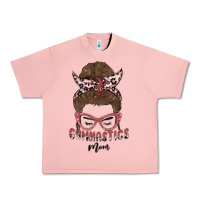 Salmon gymnastics mom Urban Heavy Tee - MaliasSmallBusiness