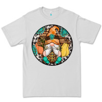 Dove Grey fall gnomes round earrings 1 Premium Tee - Artiststas