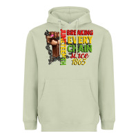 Matcha juneteenth breaking every chain since 1865 woman f Heavyweight Hoodie - CowGirlArtShop