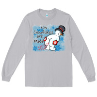 Moon Dust how snowflakes are made winter christmas Long Sleeve Tee - MaliasSmallBusiness